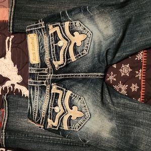 Womens Rock Revival Essie boot jeans size 26.